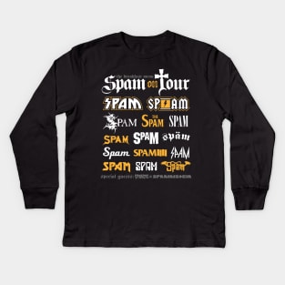 Spam on Tour Kids Long Sleeve T-Shirt